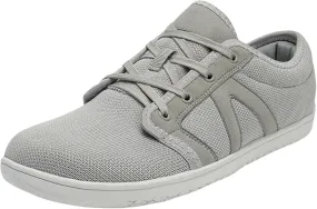 Arch Support Non Slip Minimalist Shoes for Men Breathable Elastic Fly Woven Mesh Sneaker Non Slip Walking Shoes