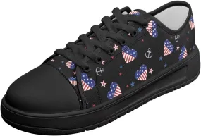 Canvas Shoes for Women Low Top Casual White Black Sneakers Womens Lace Up Fashion Comfortable Walking Shoes