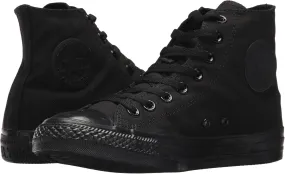 Converse Men's High-top, Black Monochrome, 12
