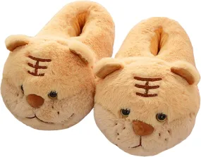 Cute Pig Cartoon Animal Home Furry Slippers - Women's Warm Winter Slippers