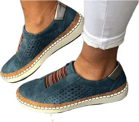 Ladmiple Platform Shoes For Women Dressy Fall Women’s Low Top Canvas Sneakers Slip On Platform Sneakers Casual Walking Shoes Dressy Summer Fashion Cute Comfortable Flats Loafers