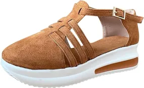 Ladmiple Womens Shoes Dressy Casual Loafers Canvas Shoes Low Top Fashion Slip on Comfort Walking Platform Flats Sneakers
