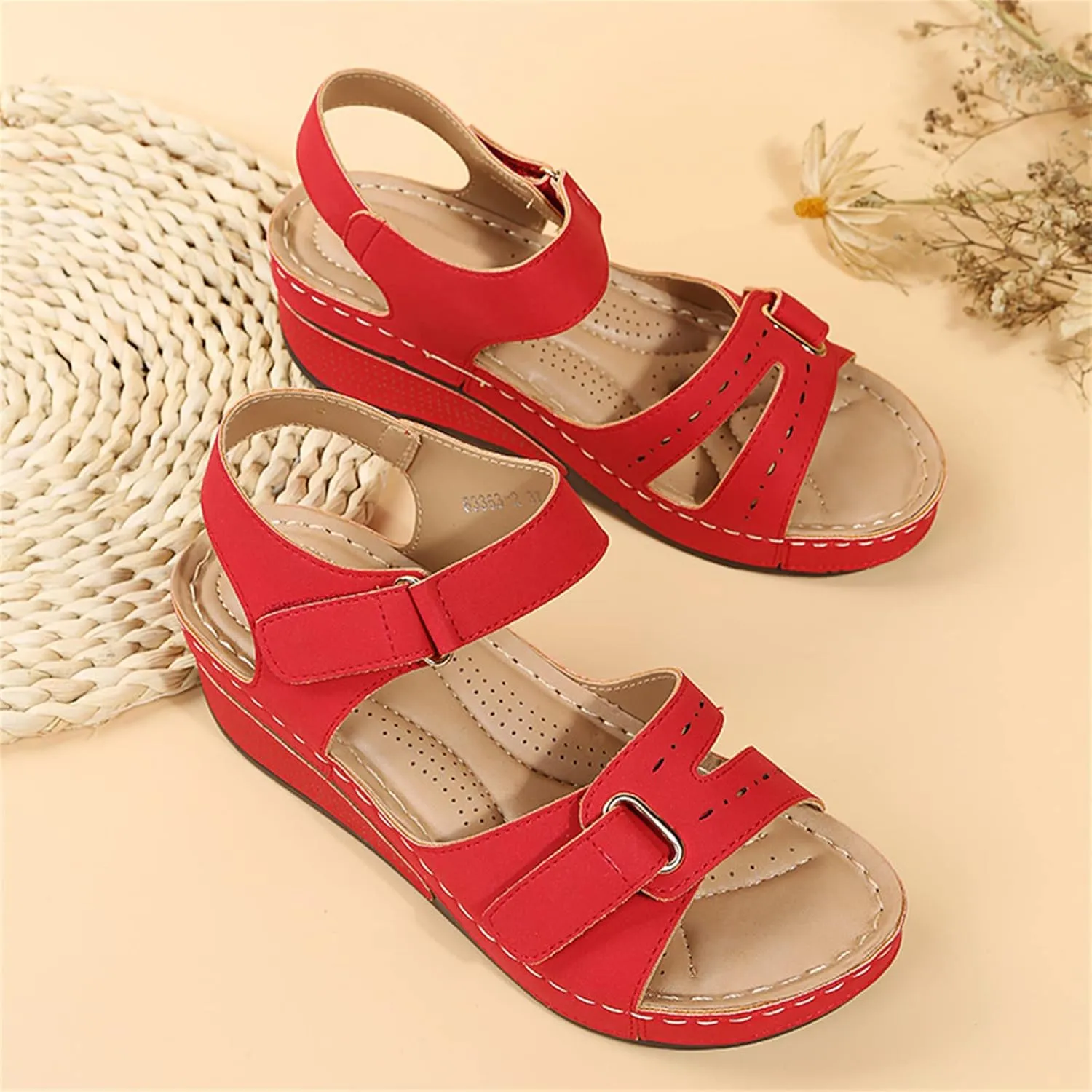 Lausiuoe Orthopedic Sandals For Women Plantar Fasciitis Arch Heel Support Casual Dressy Summer Orthotic Flip Flops Slippers