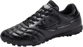 Mens Football Boots Astro Turf, Teenager Football Shoes, Low Top Professional Athletic Kids Football Trainers, Light Up Trainers, TF Anti-Slip Comfort Soccer Shoes for Indoor Outdoor