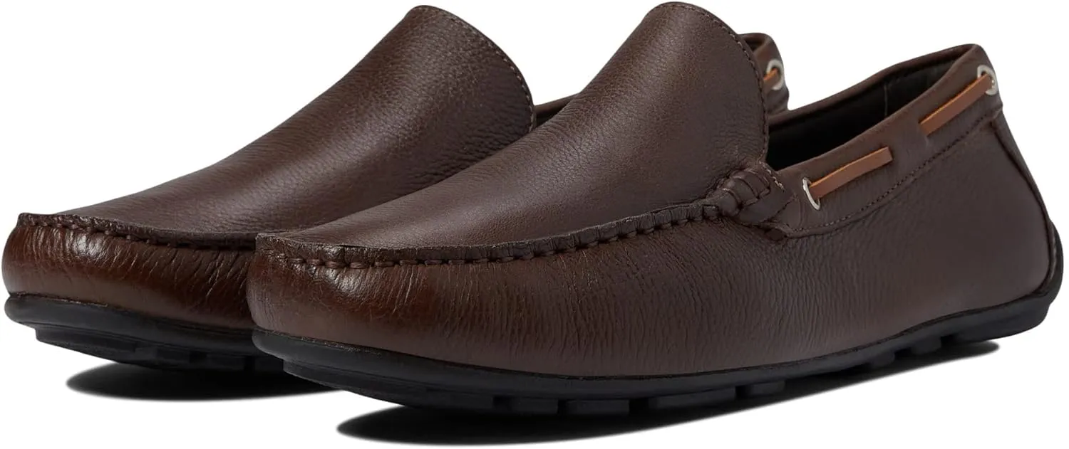 Men's Genuine Leather Casual Slip On Venetian Loafers