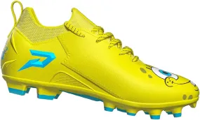Phenom Elite Spongebob Football Cleats Quantum Speed 2.0 | SprintSense Traction | Lightweight Men's Football Cleats | Official Nickelodeon Gear | American Football Shoes