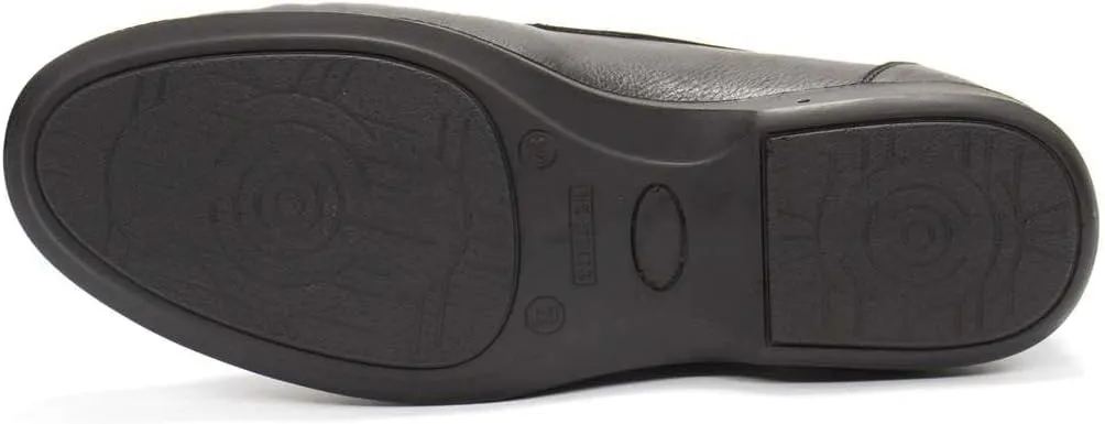 RETTO Men's Eastern Leather Penny Loafer