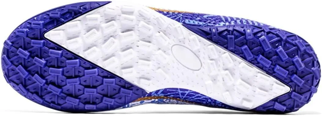 Youth Turf Soccer Shoes Mens Women High top Football Boots Indoor Athletic Ankle Shoes Spikes Indoor Soccer Cleats AG